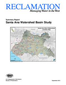 Santa Ana Watershed Basin Study Summary Report