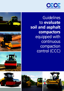 Guidelines to evaluate soil and asphalt compactors equipped with continuous