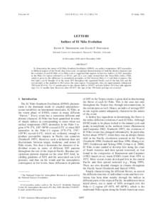 VOLUME 14  JOURNAL OF CLIMATE 15 APRIL 2001