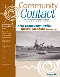 Manitoba Aboriginal and Northern Affairs  November/ December 2009