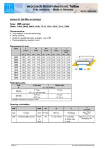 Catalog microtech GmbH electronic