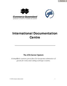 ATA Carnet System Application