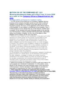 Microsoft Word - SECTION 259 OF THE COMPANIES ACT 1931 _2_.doc