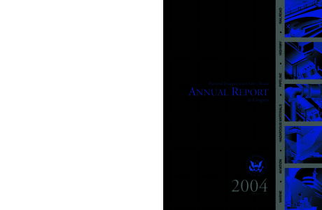 RAILROAD HIGHWAY AVIATION 2004 ANNUAL REPORT TO CONGRESS