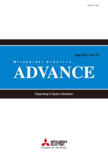 Sep[removed]Vol[removed]Mitsubishi Electric Expanding in Space Utilization • Editorial-Chief Kiyoshi Sakai