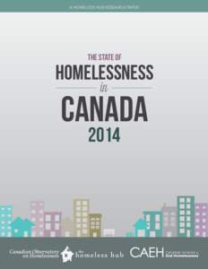 A HOMELESS HUB RESEARCH PAPER  THE STATE OF HOMELESSNESS in