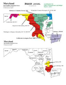 Maryland  POLICOM CORPORATION  Metropolitan Statistical Areas