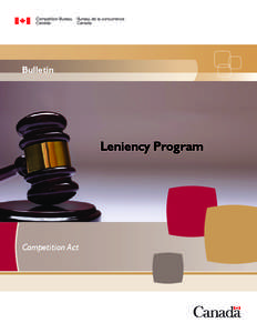 Bulletin  Leniency Program Competition Act