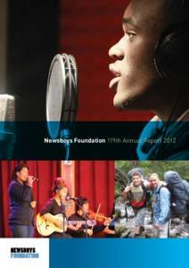 Newsboys Foundation 119th Annual Report 2012  Melbourne newsboys c1930 ii	  NEWSBOYS FOUNDATION ANNUAL REPORT 2012