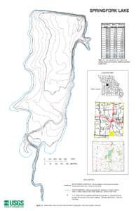 SPRINGFORK LAKE  Elevation Area Volume (feet) (acres) (acre-ft[removed]