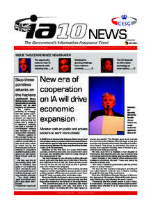 IA10[removed]:IA10 draft[removed]:37 Page 1  NEWS Lead sponsor