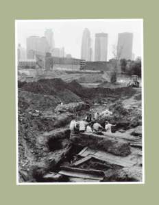 Unearthing the invisible : archaeology at the riverfront / Scott F. Anfinson.