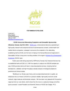 Microsoft Word - KCAS_Rebranding_Allstar_PR_final.doc