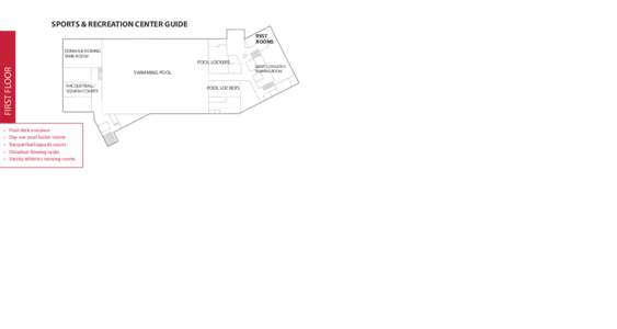 SPORTS & RECREATION CENTER GUIDE  KAZIN CONFERENCE 	 ROOM