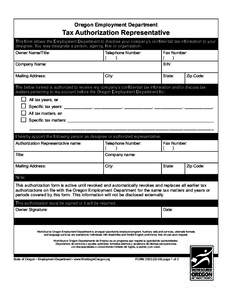 Print Form  Clear Form Oregon Employment Department