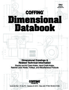 CDD-2 1M[removed]Printed In USA ©1998, Coffing Hoists  Dimensional