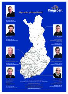 Myynnin yhteystiedot Utsjoki Ari Tanni Myyntijohtaja, Suomi Puh