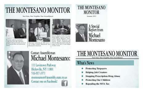 New York / Ed Mangano / Michael Montesano / Metropolitan Transportation Authority