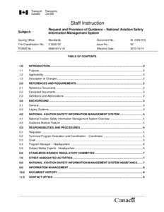 Coordination of Access to Information Requests System / Freedom of information legislation