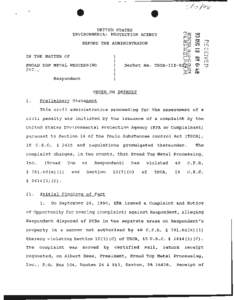 Soil contamination / Toxic Substances Control Act / Plaintiff / Environment / Law / Hate speech laws in Canada / Chemistry / Organochlorides / Polychlorinated biphenyl