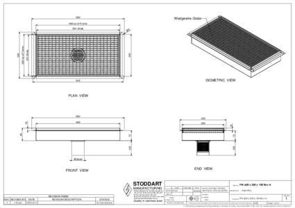 660  Wedgewire Grate 600 oa of Frame 8