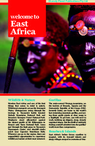 ©Lonely Planet Publications Pty Ltd  Welcome to East Africa