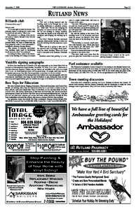 December 7, 2006  THE LANDMARK Holden, Massachusetts Page 25