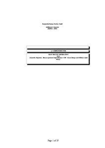 Environment / Energy economics / Renewable-energy law / Cogeneration / Biofuels / Feed-in tariff / Sustainable energy / CHP Directive / Anaerobic digestion / Energy / Renewable energy / Renewable energy policy