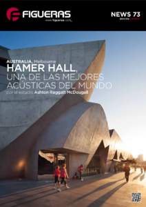 NEWS 73 edición español Australia, Melbourne  Hamer Hall,