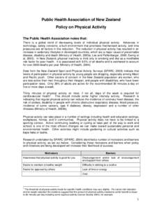 Microsoft Word - FINAL PHA Statement on Physical Activity.doc
