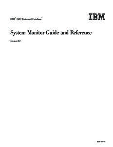 System Monitor Guide and Reference