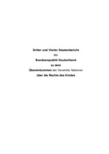 [removed]final Draft Staatenbericht Kabinettvorlage