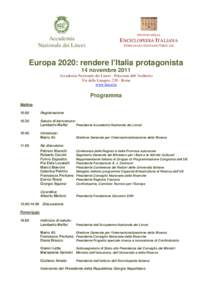 Programma europa2020 versione ult[removed]