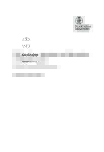 Molecular structure and dynamics of liquid water Simulations complementing experiments Daniel Schlesinger