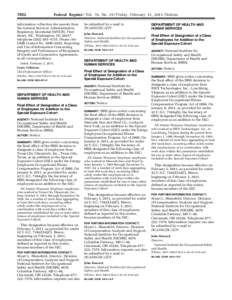 7852  Federal Register / Vol. 76, No[removed]Friday, February 11, [removed]Notices information collection documents from the General Services Administration,