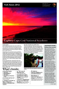 National Park Service U.S. Department of the Interior Park News[removed]The ofﬁcial newspaper of