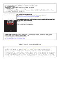 This article was downloaded by: [Canadian Research Knowledge Network] On: 1 November 2008 Access details: Access Details: [subscription number[removed]]