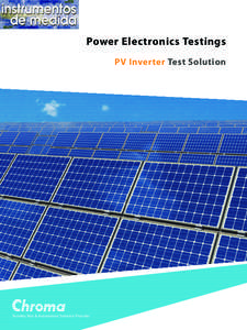 Electric power / Solar micro-inverter / Solar inverter / Maximum power point tracking / Photovoltaic system / Inverter / Islanding / Power supply / AC/DC / Photovoltaics / Electromagnetism / Electrical engineering