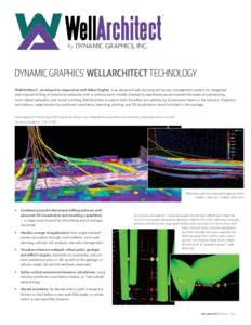DYNAMIC GRAPHICS’ WELLARCHITECT TECHNOLOGY WellArchitect®, developed in conjunction with Baker Hughes, is an advanced well planning and survey management system for integrated planning and drilling of directional well