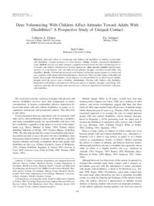 Rehabilitation Psychology 2005, Vol. 50, No. 2, 164 –173 Copyright 2005 by the Educational Publishing Foundation[removed]/$12.00 DOI: [removed][removed]