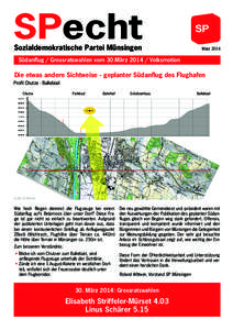 SPecht  Sozialdemokratische Partei Münsingen März 2014
