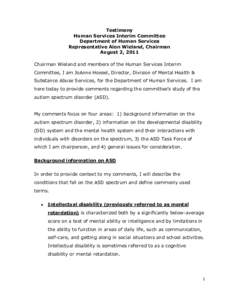 Autism / Pervasive developmental disorders / Neurological disorders / Childhood psychiatric disorders / Special education / Autism spectrum / Asperger syndrome / Developmental disability / Mental retardation / Health / Psychiatry / Medicine