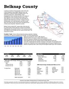 Microsoft Word - Belknap County Profile.doc