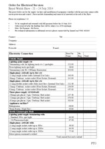 Electric Order Form 14 - OS GH GP.indd