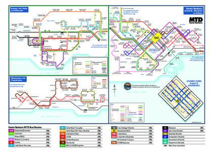 Geography of California / Santa Barbara /  California / Goleta /  California / Montecito /  California / Santa Barbara Metropolitan Transit District / Isla Vista /  California / University of California /  Santa Barbara / Carpinteria /  California / Carpinteria station