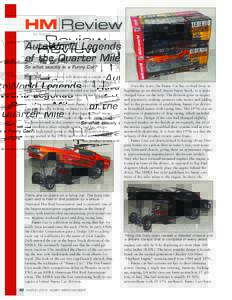 HM Review Ed Rogala AutoWorld Legends of the Quarter Mile So what exactly is a Funny Car?
