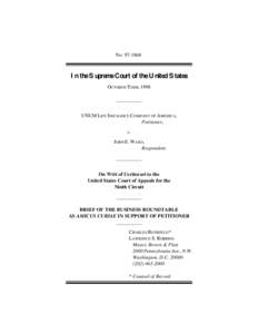 Boggs v. Boggs / Case law / Law / Aetna Health Inc. v. Davila / Rush Prudential HMO /  Inc. v. Moran / Employee Retirement Income Security Act / Unum / Health insurance