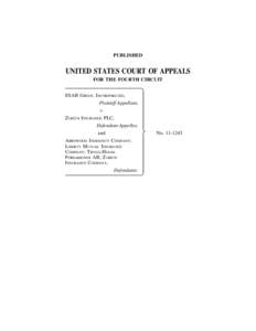 PUBLISHED  UNITED STATES COURT OF APPEALS FOR THE FOURTH CIRCUIT ESAB GROUP, INCORPORATED, Plaintiff-Appellant,