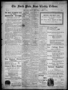 North Platte Semi-Weekly Tribune. (North Platte, NE[removed]p ].