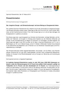 Microsoft Word - Presseinformation zum Klimaschutzkonzept.doc